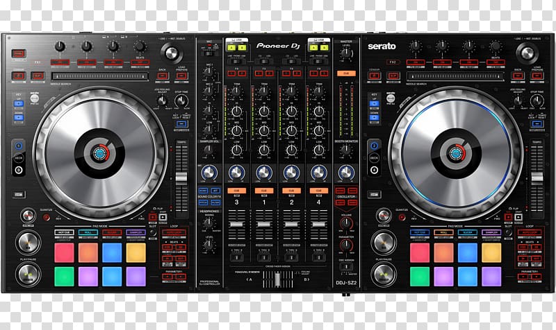 DJ controller Pioneer DJ Disc jockey Computer DJ Pioneer DDJ-SZ2, Virtual dj transparent background PNG clipart