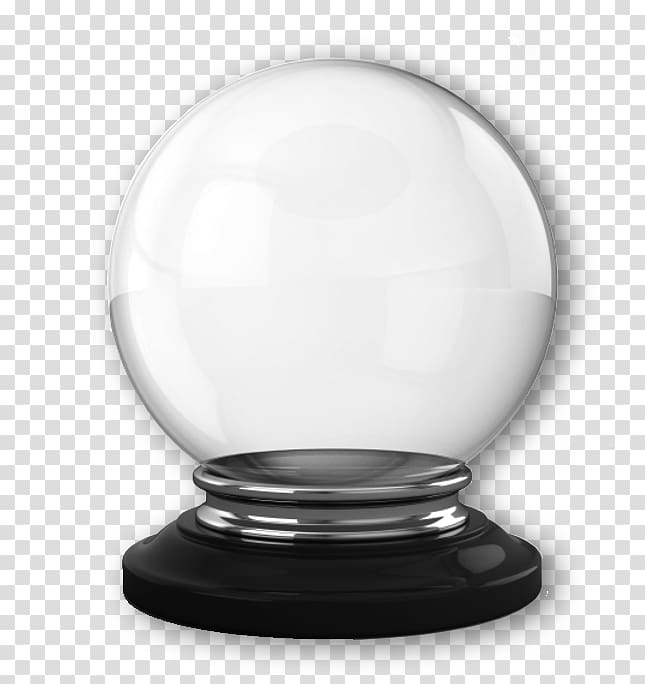 clear glass bowl, Glass Sphere, crystal ball transparent background PNG clipart