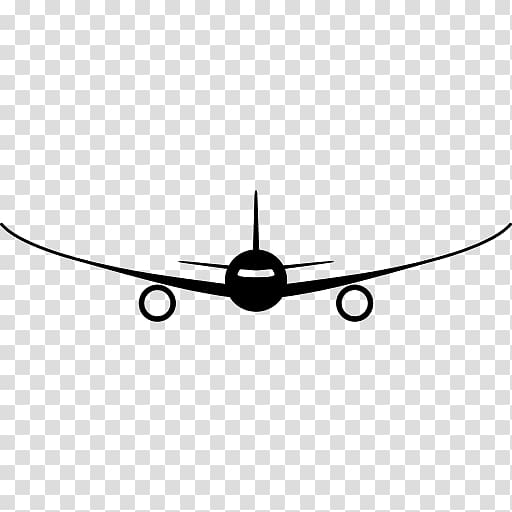 Airplane Computer Icons Flight Aircraft Airline, airplane transparent background PNG clipart