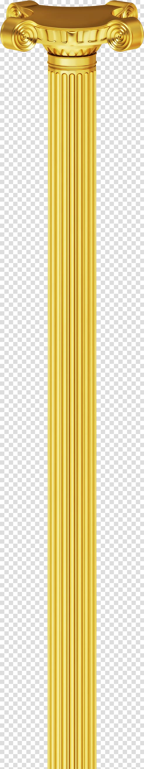 gold pillar, Column Corinthian order, Arch pillar transparent background PNG clipart