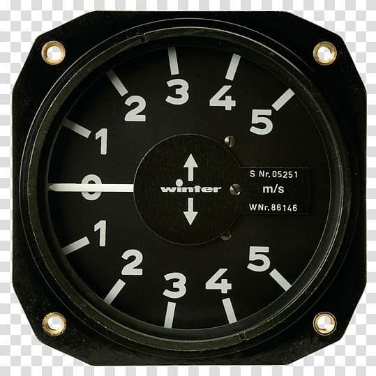 Variometer Airplane Aircraft Aviation Altimeter, airplane transparent background PNG clipart