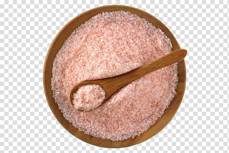 uncooked rice, Himalayas Himalayan salt Lampa solna Sea salt, Pink coarse salt transparent background PNG clipart