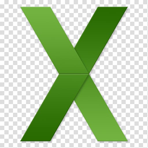 X logo, triangle grass symbol, Excel Letter transparent background PNG clipart