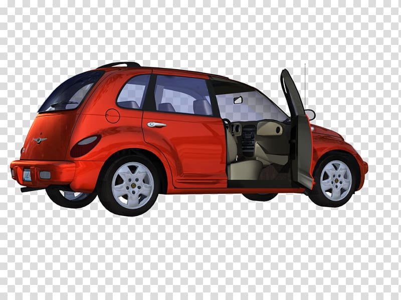 Chrysler PT Cruiser City car Toyota Land Cruiser Prado Car door, car transparent background PNG clipart