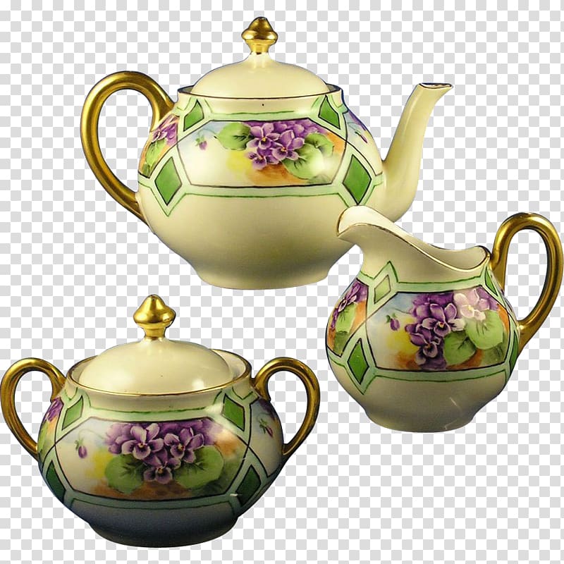 Teapot Tableware Porcelain Tea set, flagon transparent background PNG clipart