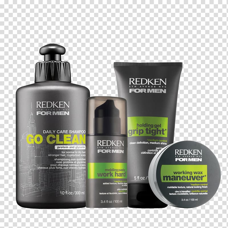 Redken for Men Mint Clean Invigorating Shampoo Hair Care Redken for Men Mint Clean Invigorating Shampoo Hair conditioner, black hair man transparent background PNG clipart