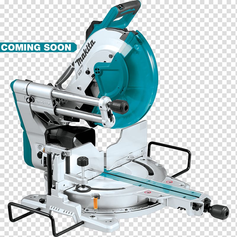 Makita LS1013 Dual Slide Compound Miter Saw Tool, others transparent background PNG clipart