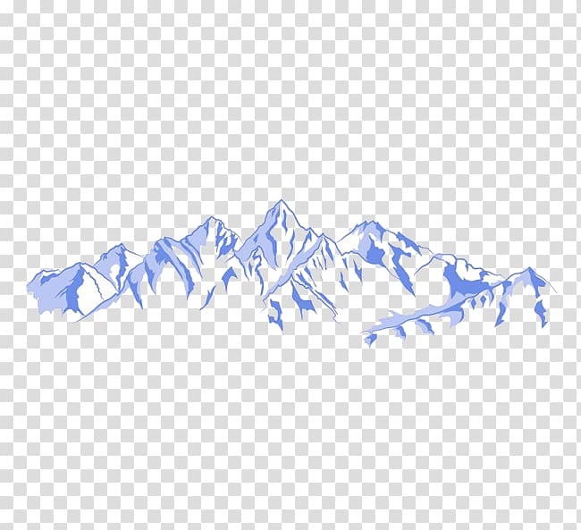 Mountain range, Blue Mountain transparent background PNG clipart