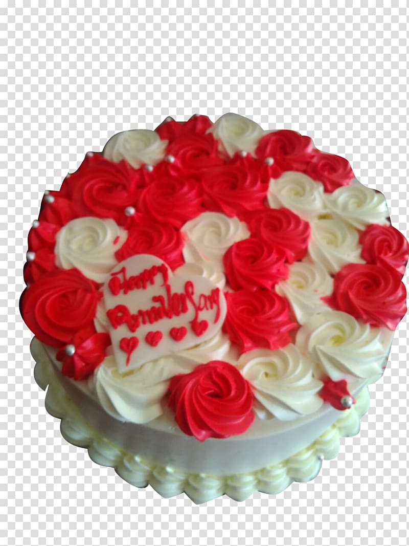 Garden roses Torte Fruitcake Red velvet cake, cake transparent background PNG clipart