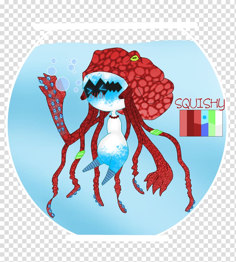 Octopus Character Microsoft Azure Fiction, squishy transparent background PNG clipart