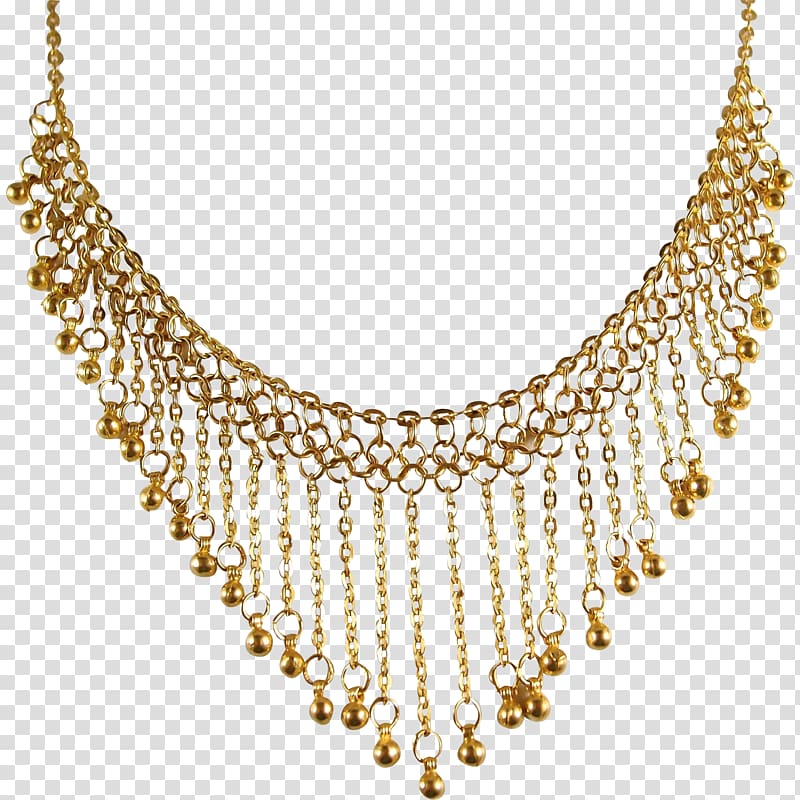 Earring Necklace Jewellery Gold Chain, necklace transparent background PNG  clipart | HiClipart