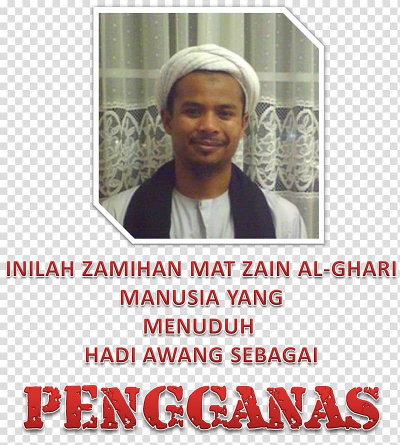 Abdul Hadi Awang Zamihan Mat Zin Ghari Imam Perlis, muslim Doctor transparent background PNG clipart