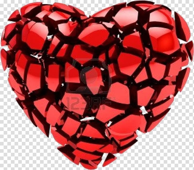 Broken heart Acute myocardial infarction Disease, heart transparent background PNG clipart