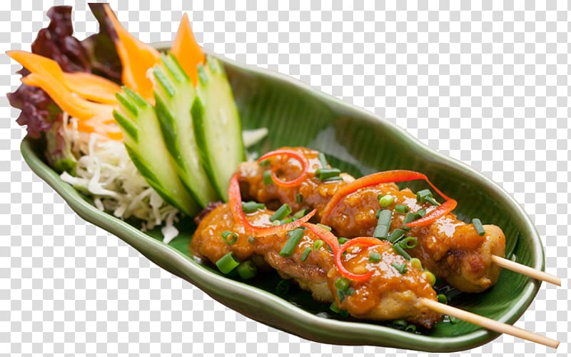 Yakitori Satay Shashlik Shish taouk Thai cuisine, tom yam transparent background PNG clipart