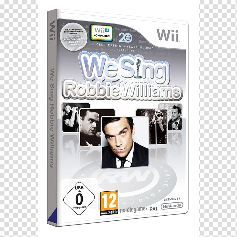 We Sing Robbie Williams Wii We Sing Encore We Sing Rock!, Robbie Williams transparent background PNG clipart