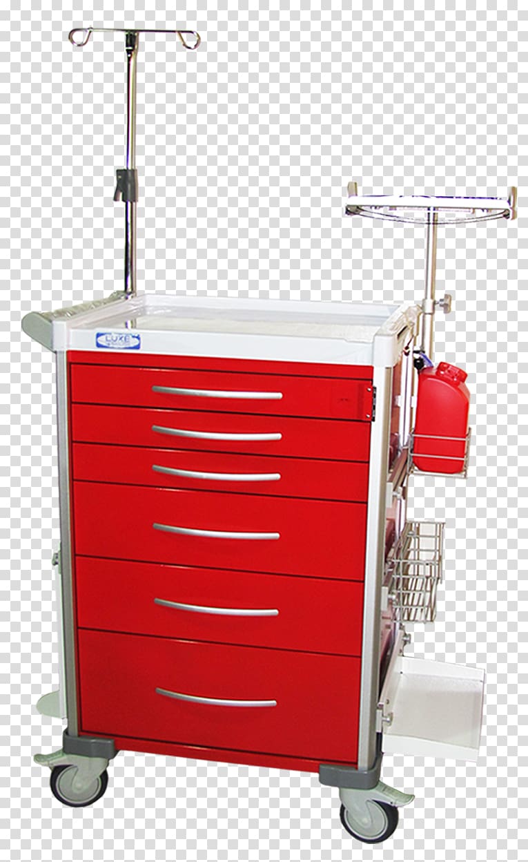 Crash Carts Drawer Anesthesia cart Cardiopulmonary resuscitation, emergencia transparent background PNG clipart
