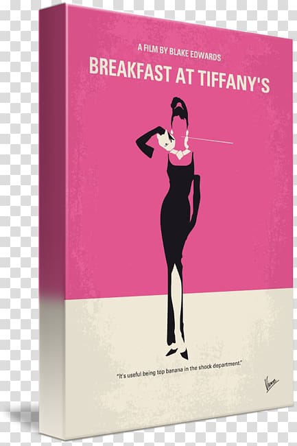 Paul Varjak Film poster Canvas print Film poster, Breakfast At Tiffany\'s transparent background PNG clipart