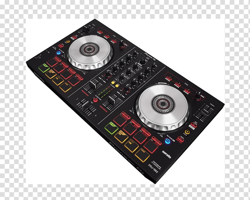 DJ controller Pioneer DJ Disc jockey MIDI Controllers Pioneer DDJ-SB2, others transparent background PNG clipart