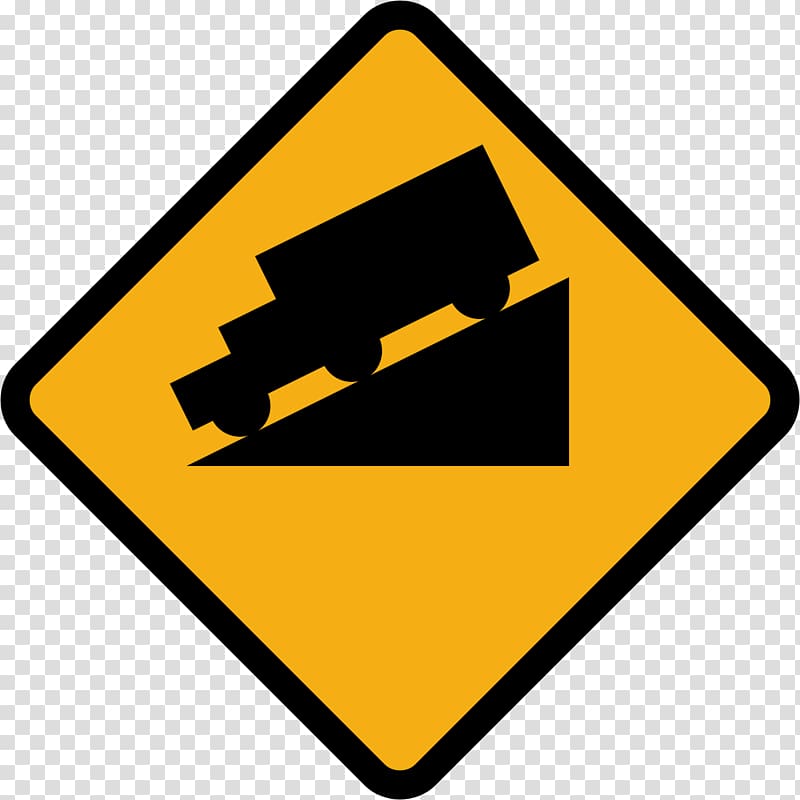 Traffic sign Truck Car Warning sign, Road Sign transparent background PNG clipart
