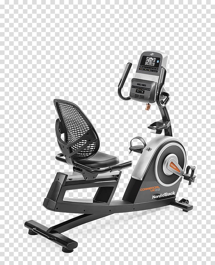 Exercise Bikes NordicTrack Commercial 1750 Recumbent bicycle, Bicycle transparent background PNG clipart