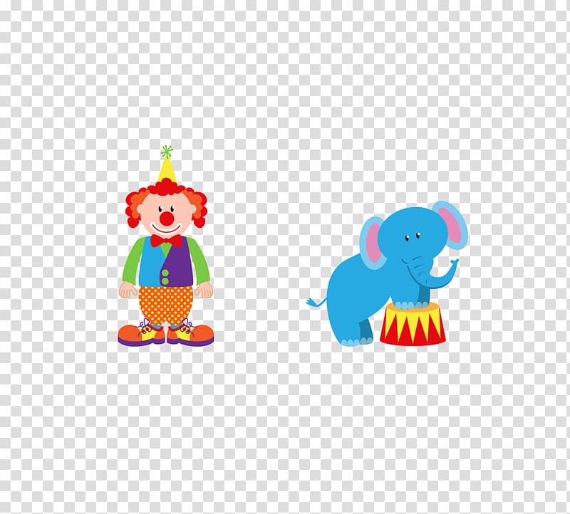 Performance Circus Elephant Sticker, Circus elephant show transparent background PNG clipart