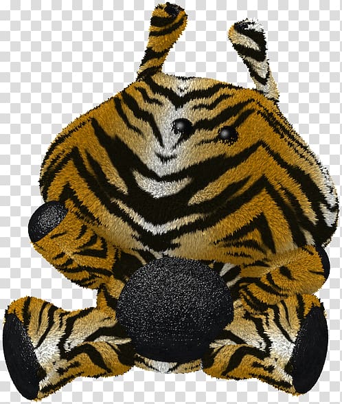 Tiger Big cat Insect Terrestrial animal, Fake Fur transparent background PNG clipart