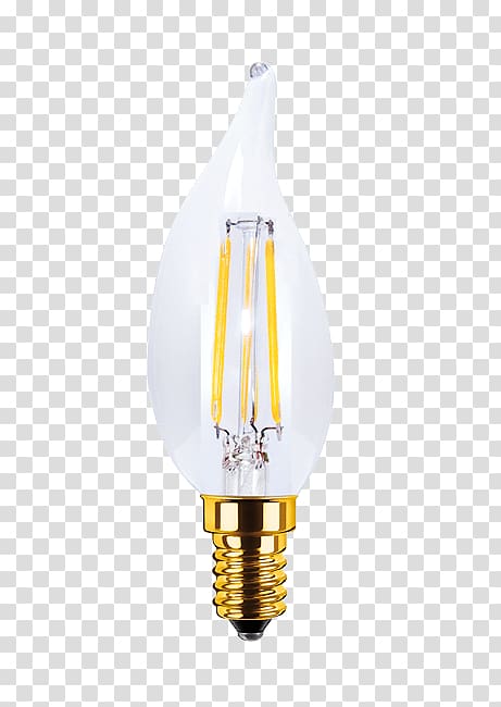 Lighting Edison screw LED lamp, light transparent background PNG clipart