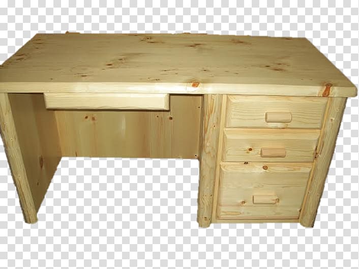 Desk Table Drawer Furniture Room, log furniture transparent background PNG clipart