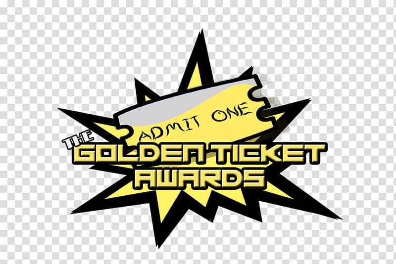 Logo Fan convention , golden Ticket transparent background PNG clipart