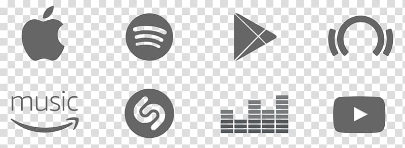 Assorted-logo illustrations, Apple Music YouTube Logo Streaming media