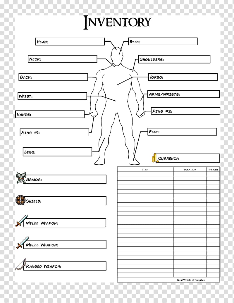Dungeons & Dragons Online Pathfinder Roleplaying Game Character sheet Character creation, others transparent background PNG clipart