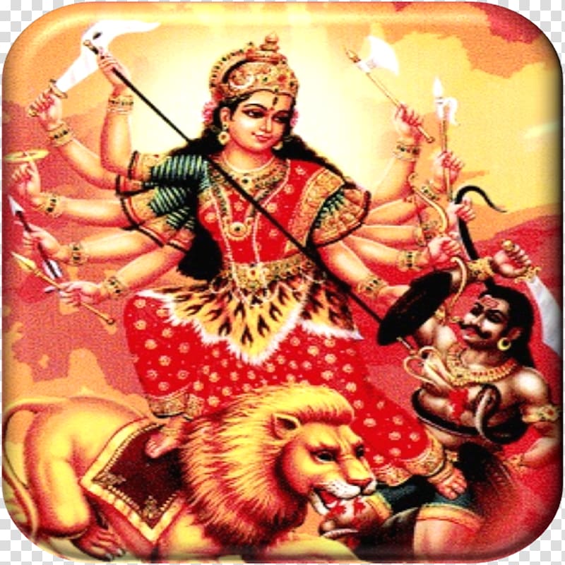 Shiva Sri Mahishasura Mardhani Sthothram Durga Stotra, Durga Maa transparent background PNG clipart