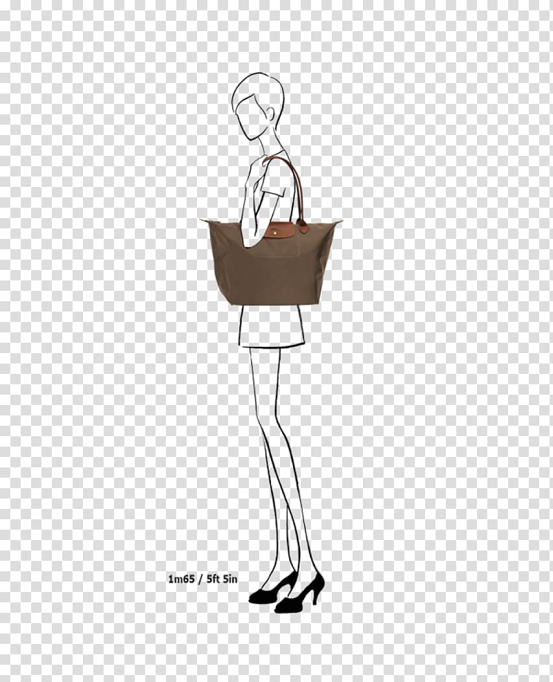 Longchamp Tote bag Handbag Shopping, bag transparent background PNG clipart