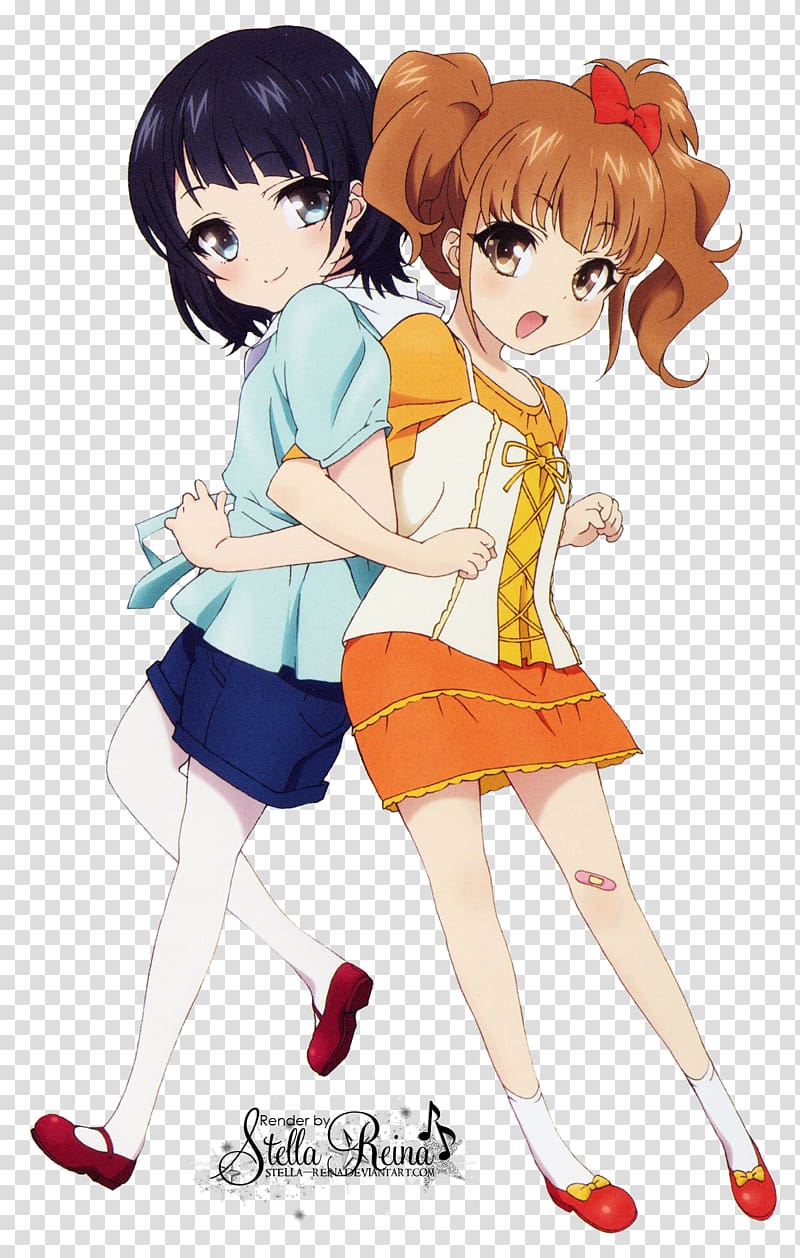 Anime Chisaki Hiradaira Miuna Shiodome Kaname Isaki Sayu Hisanuma, nagi no asukara transparent background PNG clipart
