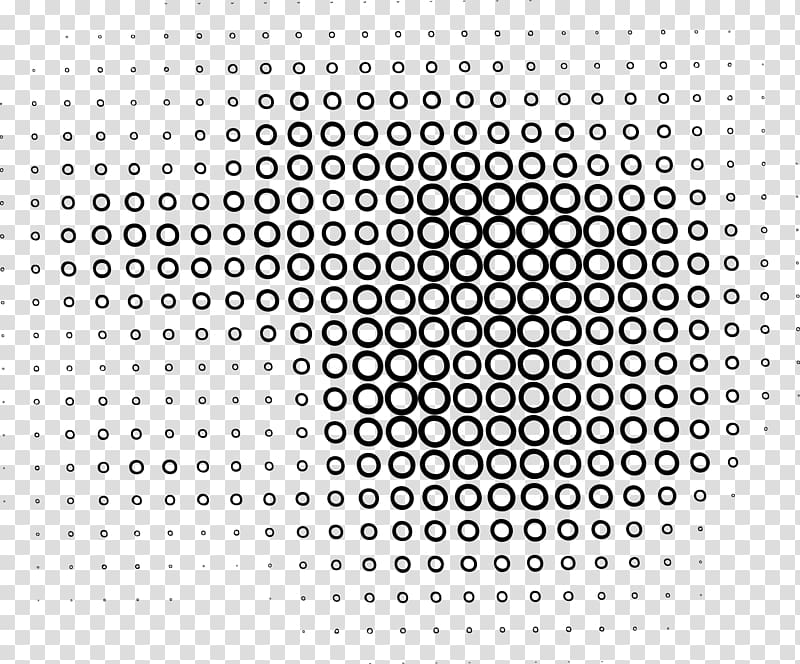 Halftone Circle, background shading material transparent background PNG clipart