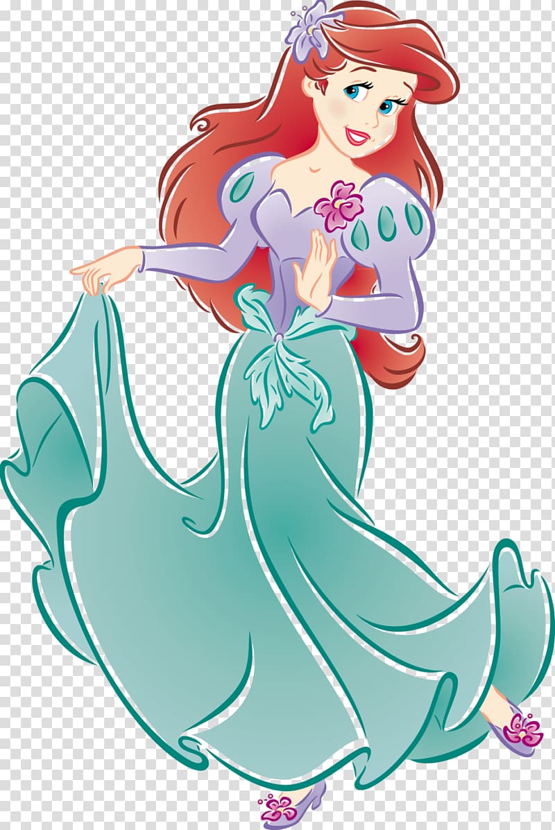 Ariel Belle Cinderella Princess Aurora The Little Mermaid, belle transparent background PNG clipart