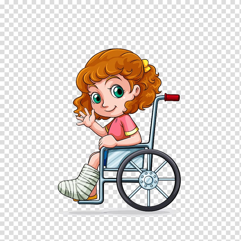 girl on wheelchair , Wheelchair Disability , The little girl in a wheelchair transparent background PNG clipart