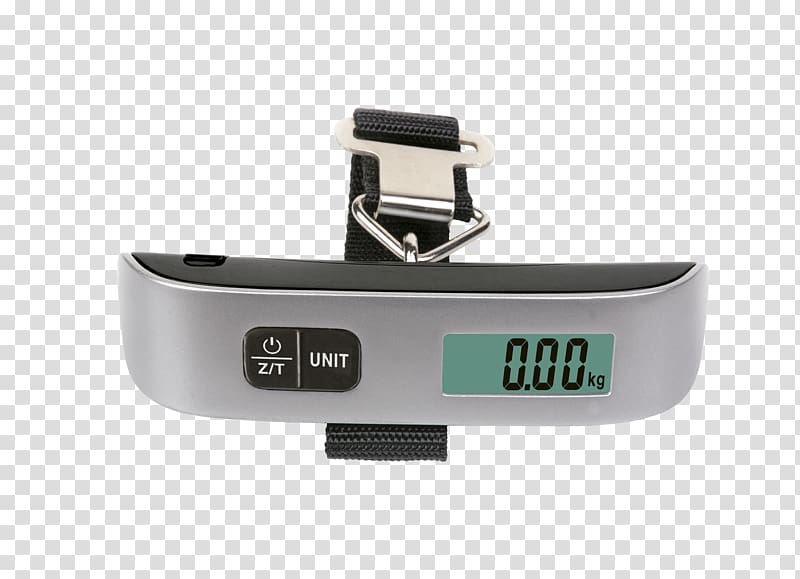 Measuring Scales Luggage scale Baggage Suitcase Travelon Muv 12775, suitcase transparent background PNG clipart