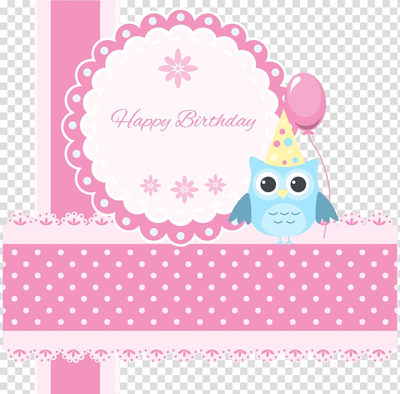 Paper Birthday Greeting card Owl E-card, paper cutting transparent background PNG clipart