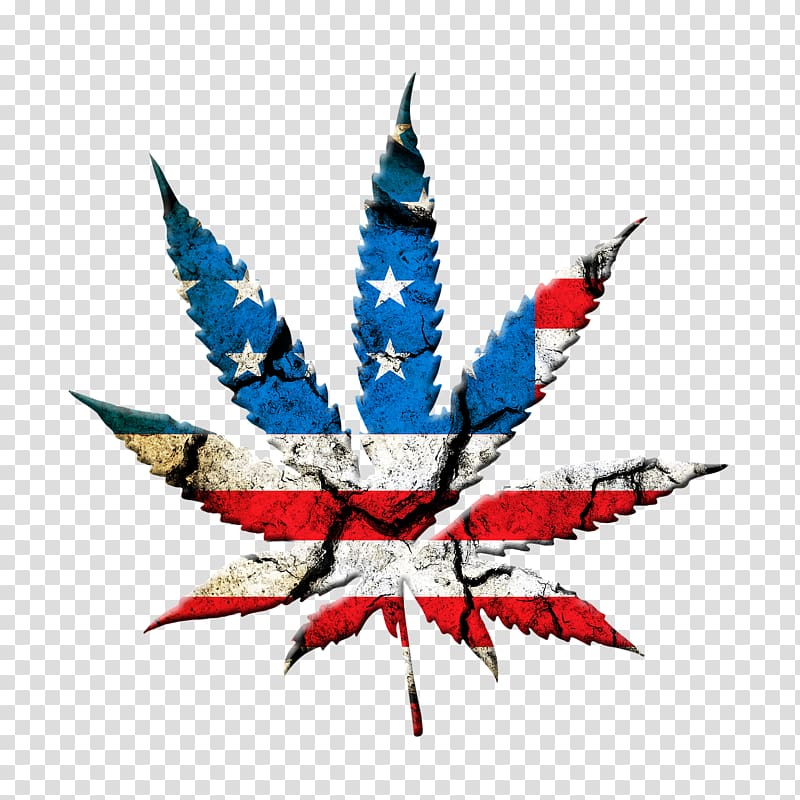 flag of U.S.A, United States Medical cannabis Legality of cannabis Legalization, cannabis transparent background PNG clipart