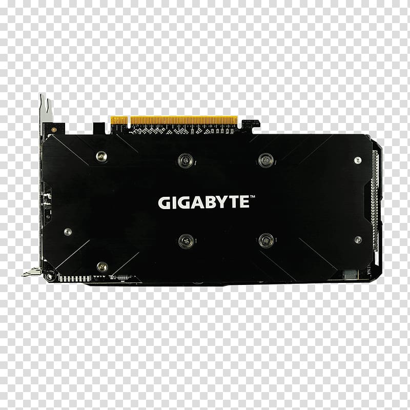 Graphics Cards & Video Adapters GDDR5 SDRAM Radeon PCI Express Graphics processing unit, hardware card transparent background PNG clipart