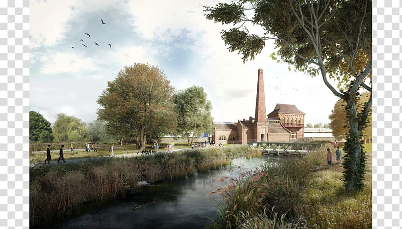 Walthamstow Wetlands Coppermill Stream Witherford Watson Mann Gainsford Road, London Borough Of Waltham Forest transparent background PNG clipart