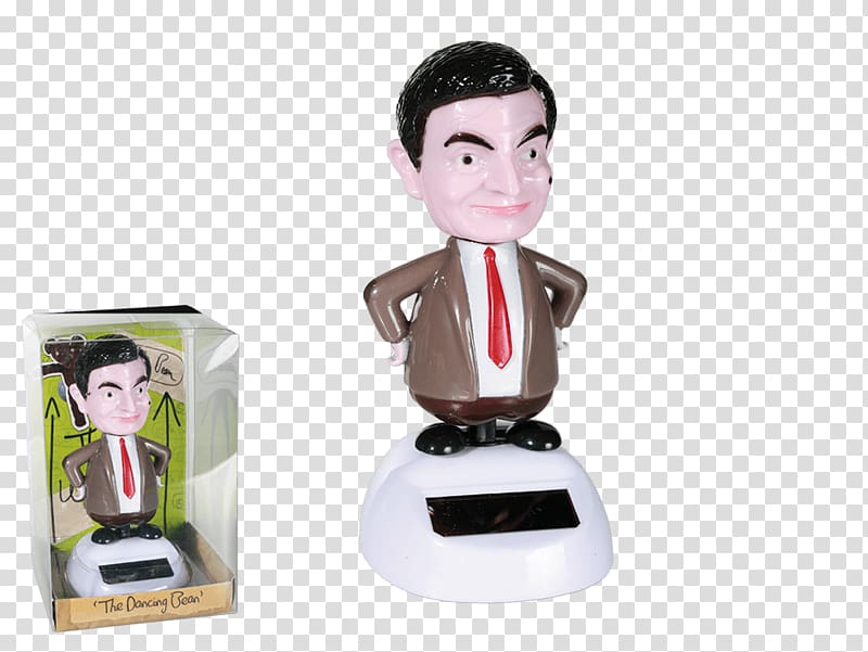 Mr. Bean Rowan Atkinson Solar cell Figurine Dancing Bean, mr. bean transparent background PNG clipart