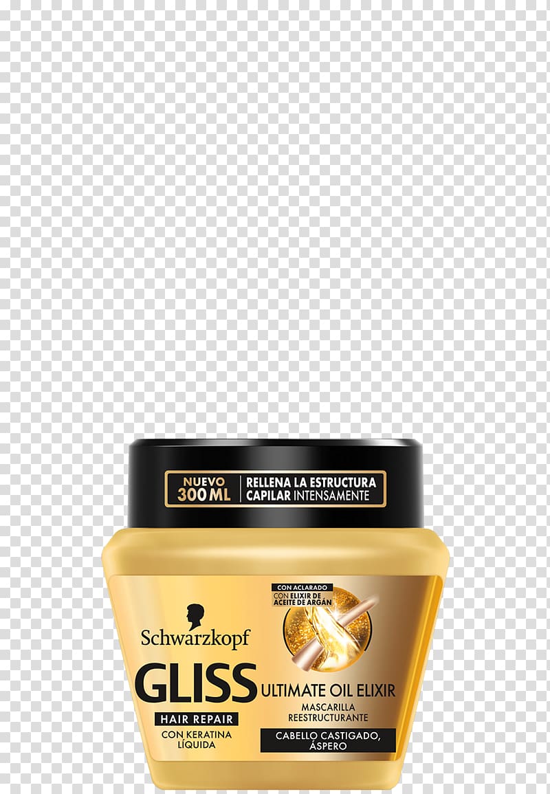 Schwarzkopf Gliss Ultimate Repair Shampoo Hair Cosmetics Mask, Product Brand transparent background PNG clipart