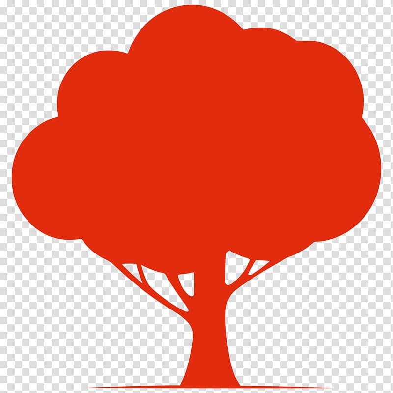 Tree Silhouette , Big Log transparent background PNG clipart
