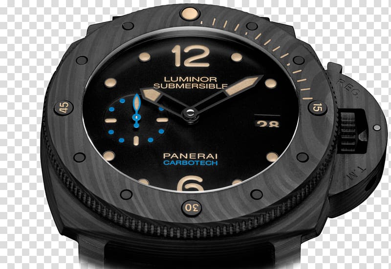 Watch strap Panerai Men's Luminor Marina 1950 3 Days, watch transparent background PNG clipart