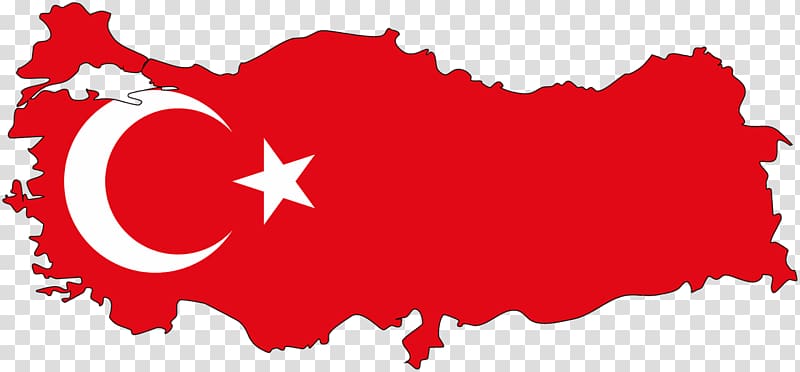 Flag of Turkey Map , map transparent background PNG clipart