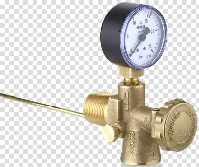 Relief valve Rotarex Liquefied petroleum gas Gas cylinder, transparent background PNG clipart
