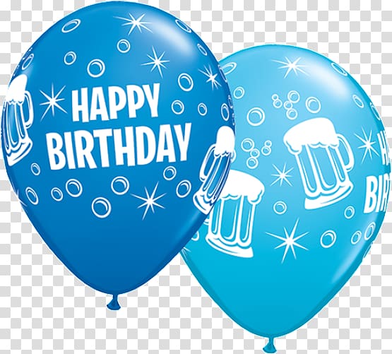 Beer Balloon Birthday cake Party, birthday decor transparent background PNG clipart