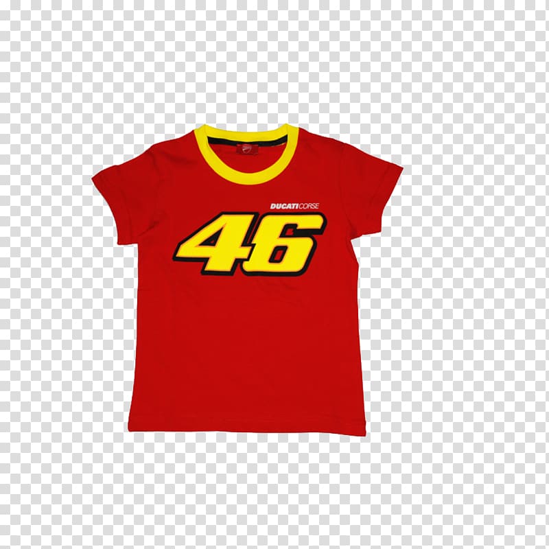 T-shirt Sky Racing Team by VR46 MotoGP Ducati Corse Clothing, T-shirt transparent background PNG clipart